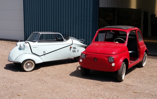Fiat 500 en Messerschmitt